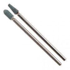 Proxxon 2 Mole cilindrica e conica in carburo di silicio Vetro e Stellite 28270