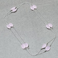 Collana fatta a mano in quarzo