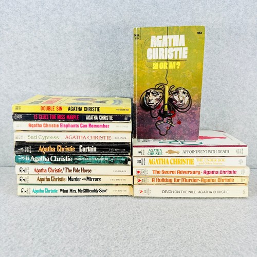 Agatha christie lot - 15, pc