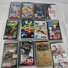 Lotto 24 Giochi Psp Sony Pal Italia completi di manuale