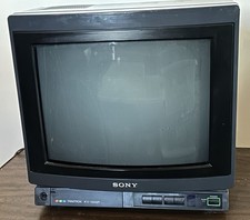 Sony Trinitron KV-1326R CRT Gaming TV 13" ~ Funzionante ~ Senza Telecomando