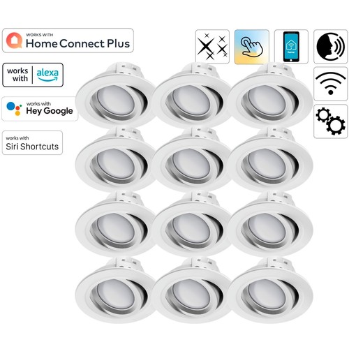 12x hama wifi faretto led - 12x,