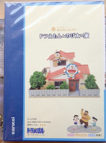 Sankei miniatuart kit doraemon - miniatuart,