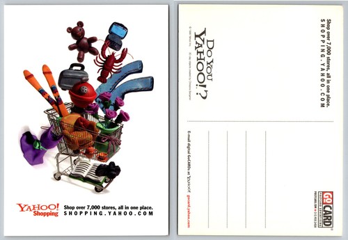 Yahoo 1999 shopping gocard - 1999!,