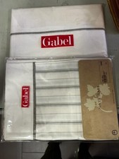 Parure Letto Matrimoniale Gabel (Lenzuolo Sopra Più 2 Federe) i Naturali