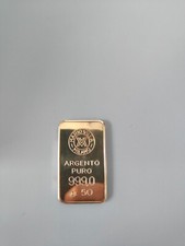 LINGOTTO ARGENTO 50G PURO 999