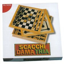 Scacchiera Scacchi Dama Tria