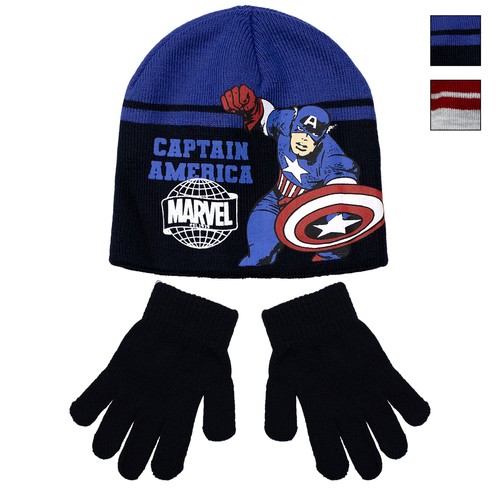 Set cappello guanti marvel - set,
