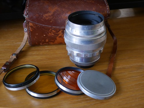 Helios 85mm 5 m39 cromo - 85mm, f/1.5
