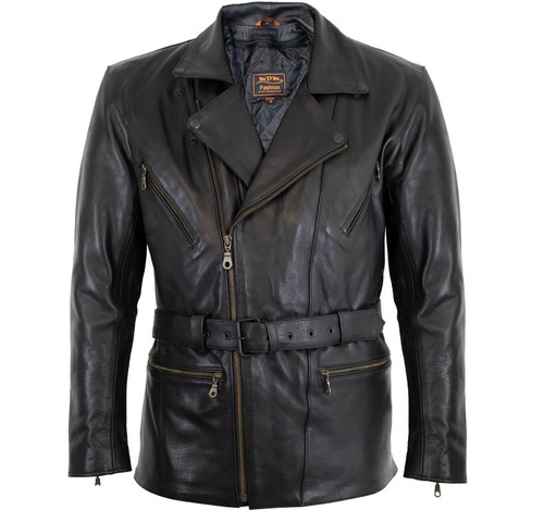Giacca pelle moto - moto, uomo