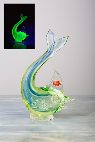 Scultura pesce vetro murano - pesce, di