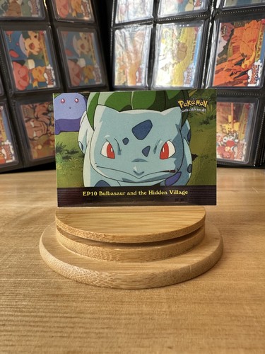 Pokémon topps ep10 bulbasaur - pokémon,