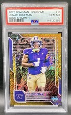 Jonah Coleman 2025 Bowman