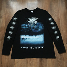 Darkthrone Soulside Journey Double-Sided Long Sleeve Black Metal T-Shirt Mens XL
