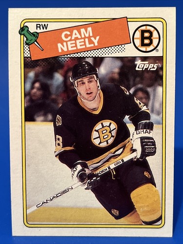1988 topps cam neely card - topps,