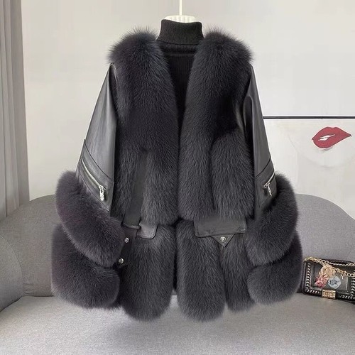 Cappotto pelliccia volpe - pelliccia, di