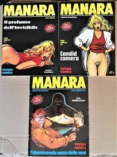 MANARA_Opere Complete nn.2-3-6_ vedi foto e descrizione