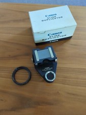 Canon Slide Duplicator w/55mm ring adapter