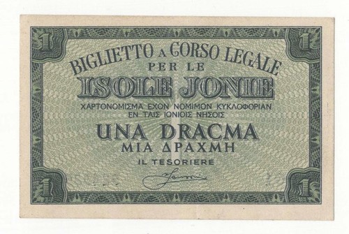 Dracma occupazione - ,