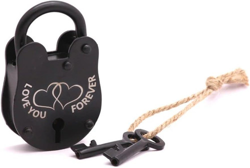 Vintage love lock coppie cuore - lock,