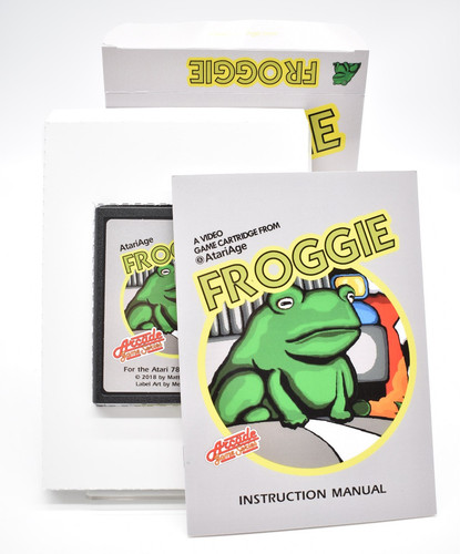 Froggie atari 7800 gioco - 7800,