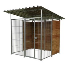 Box per Cani Coperto e Retro