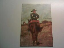 CARABINIERE A CAVALLO 1890 OLIO SU TAVOLA GIOVANNI FATTORI 