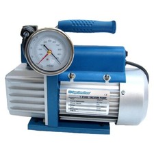 Pompa per il vuoto monostadio 42 Lt con frusta e raccordo