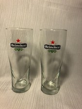 Pair of Heinekin Beer Glasses