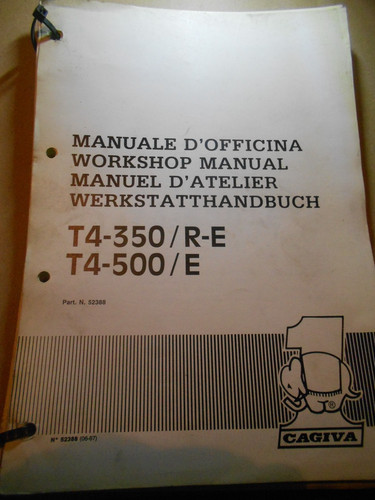 Manuale officina cagiva - officina,