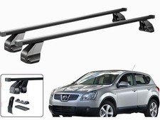 BARRE PORTATUTTO PER NISSAN QASHQAI (J10) SENZA CORRIMANO 2006-2014 MENABO NERE