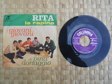 I GIOVANI GIOVANI DI PINO DONAGGIO " RITA / LA RAPINA " COLUMBIA SCMQ 1716 G /EX