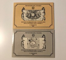 LOTTO MONETE CELEBRATIVE DEL V