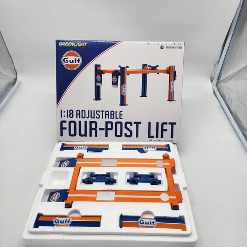 Greenlight gulf garage - greenlight, 1:18