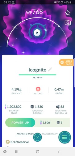 Pokemon shiny unown - shiny, m