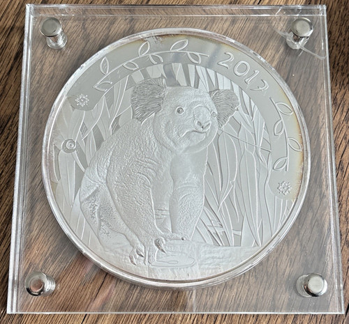 Zinco argentato koala - argentato,