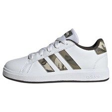 Scarpe adidas Grand Court 2.0 K Donna Sneakers Suola Gomma Lacci Bianco Military