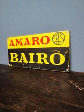 insegna serigrafata amaro