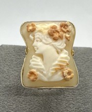 Anello in Oro 14kt con Cammeo