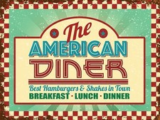 American Diner retro large