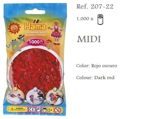 207 hama beads - 207-22,