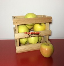 KULLAMUST SWEDEN Scatola Cassetta Porta Frutta Wooden Box Mele Apple Fruit 1980