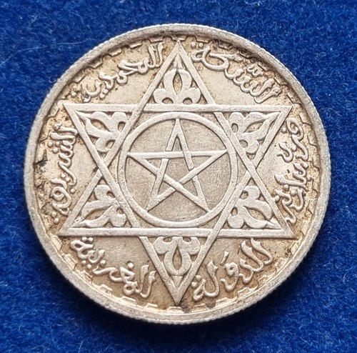 Moneta argento coin morocco - argento,