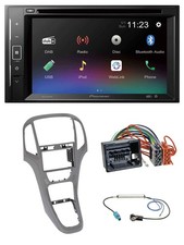 Pioneer Bluetooth MP3 USB 2DIN DAB DVD autoradio per Opel Astra J dal 09 Titangra