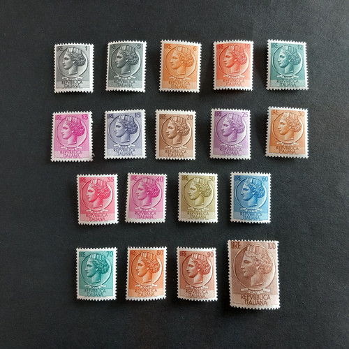 Italia repubblica 1955 - italia, 1955/
