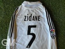 Maglia Adidas Climacool Shirt l/s Real Madrid Home 2005/2006 Zidane La Liga L
