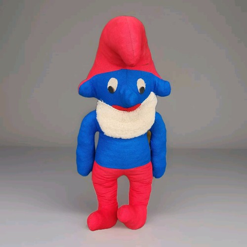 Peluche papà puffo vintage