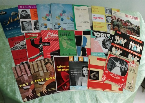 Lotto vinili dischi 45 - lotto, 20