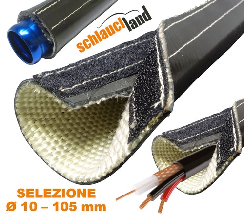Tubo silicone nero guaina - tubo,