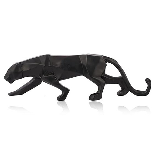 Statuina pantera nera arte - statuina,